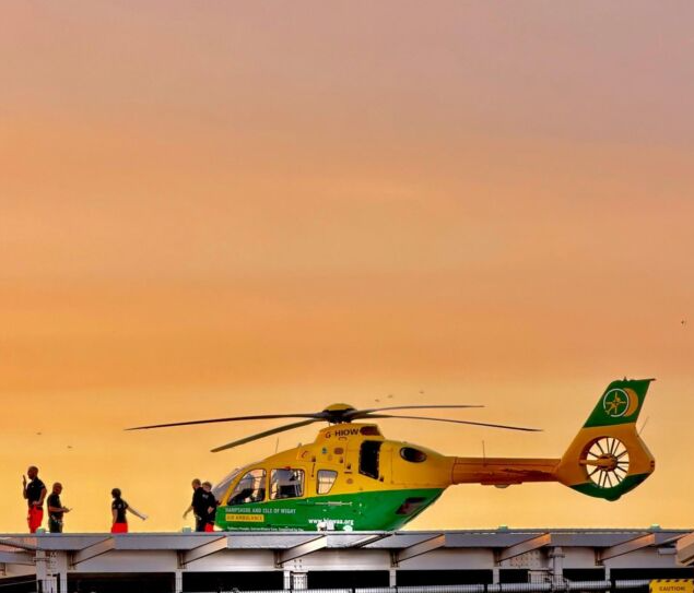 hampshire and isle of wight air ambulance